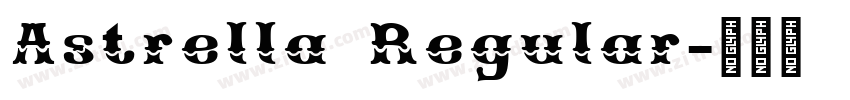 Astrella Regular字体转换
